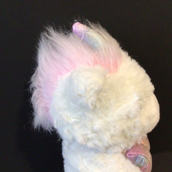 Little Miracles white unicorn plush 13” - Picture 9 of 10